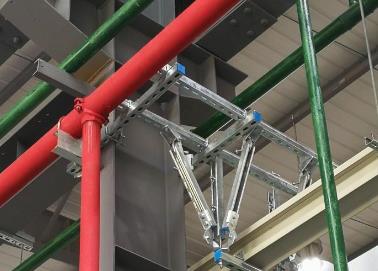 咸宁市该抗震支架的整体式支吊架结构协调性好